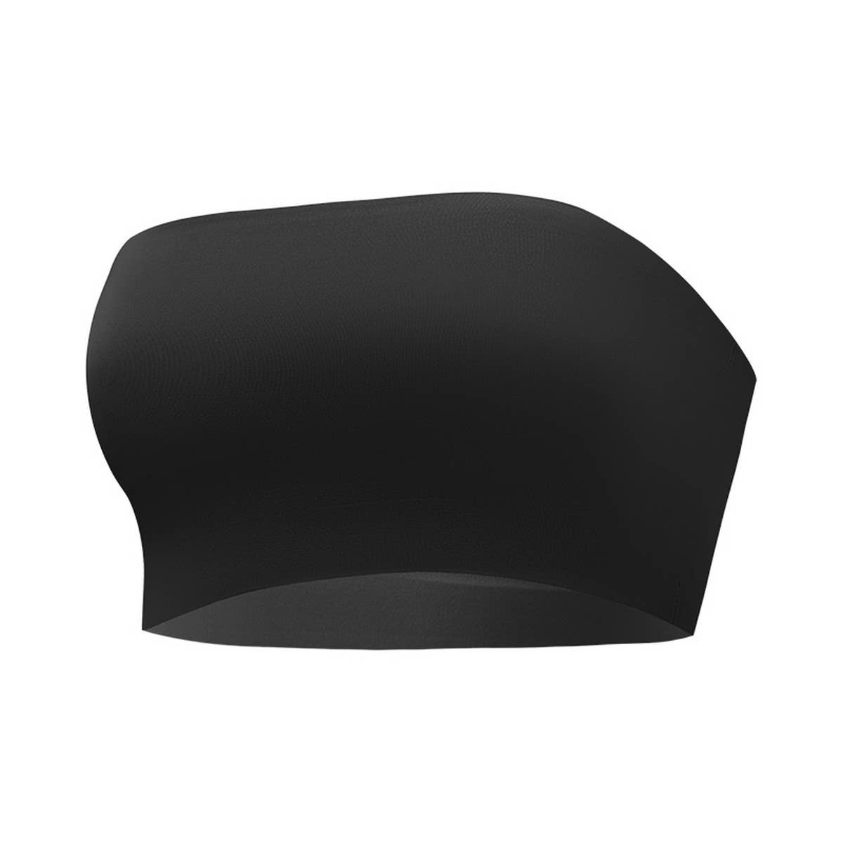 SEAMLESS PLUS SIZE CHEST WRAP STYLE GATHERING BRA