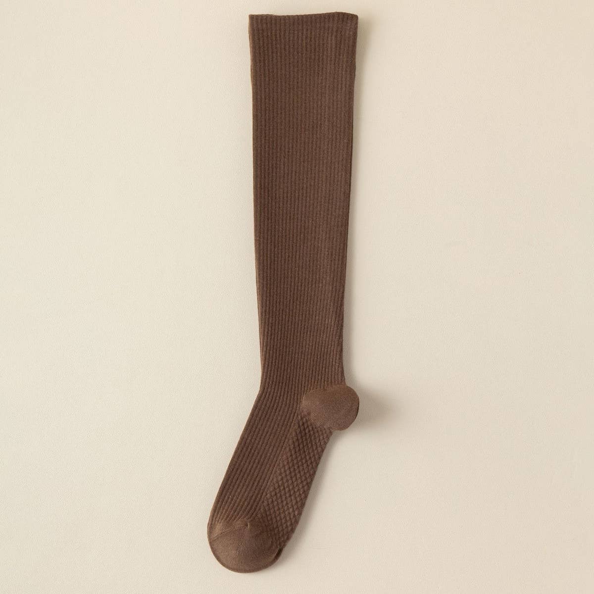 WOMEN STOCKINGS LEISURE SOLID COLOR TUBE SOCKS