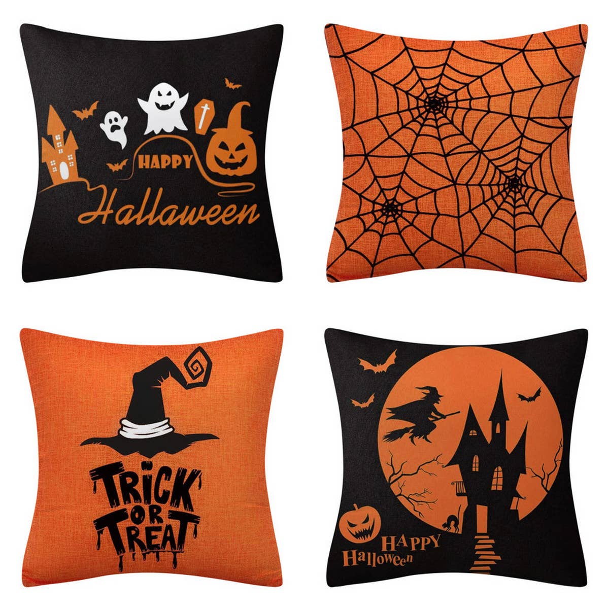 SKULL FUNNY SHORT PLUSH PILLOWCASE_CWMM1355