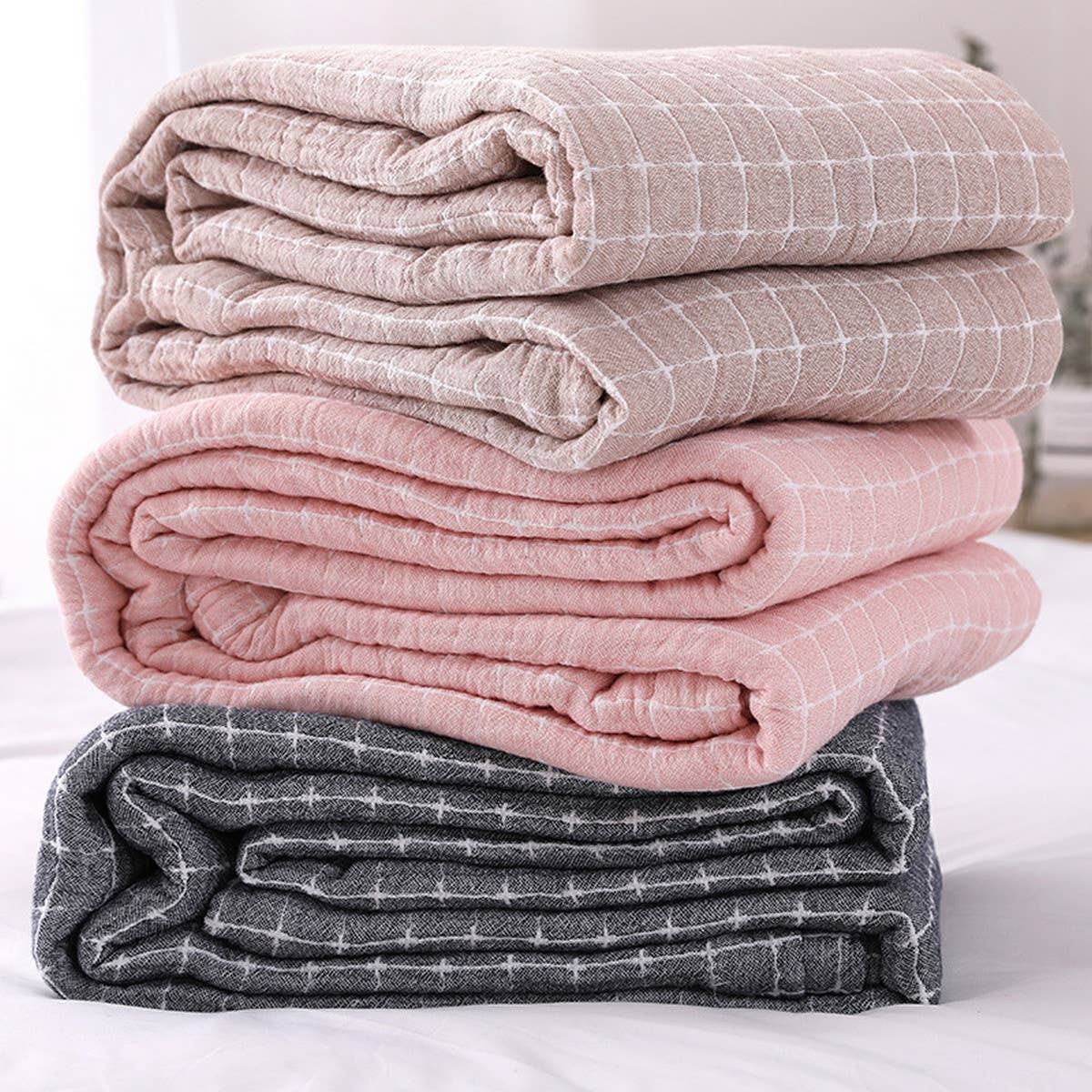 SIMPLE THIN AIR-CONDITIONED NAP BLANKET_CWMM1626