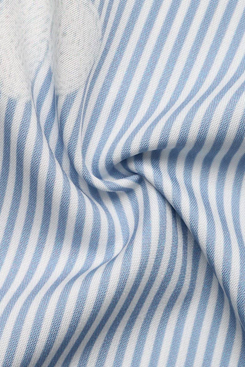 CWTBLS2291_V-NECK LOOSE FIT PRINTED SHORT SLEEVE TOP