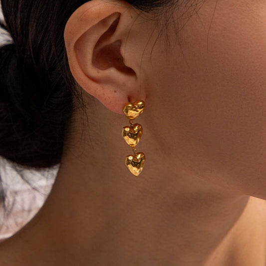 RETRO COURT BAROQUE LOVE LIGHT LUXURY EARRINGS_CWASC1643