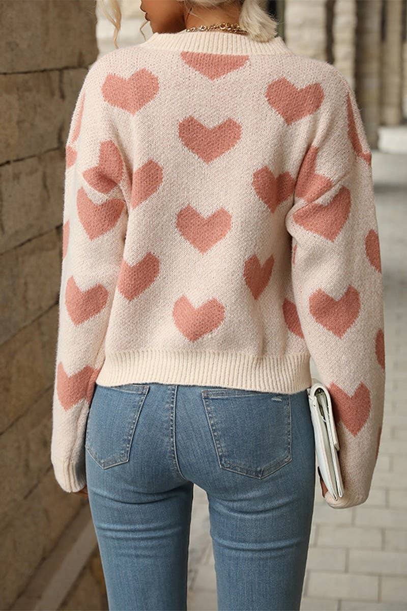 CWOSWL1604_Round Neck Long Sleeve Sweater