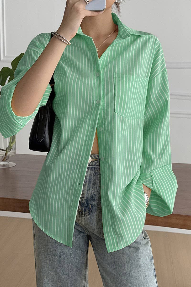 CWTSTL01003_CASUAL VACATION STRIPED LONG SLEEVE SHIRT