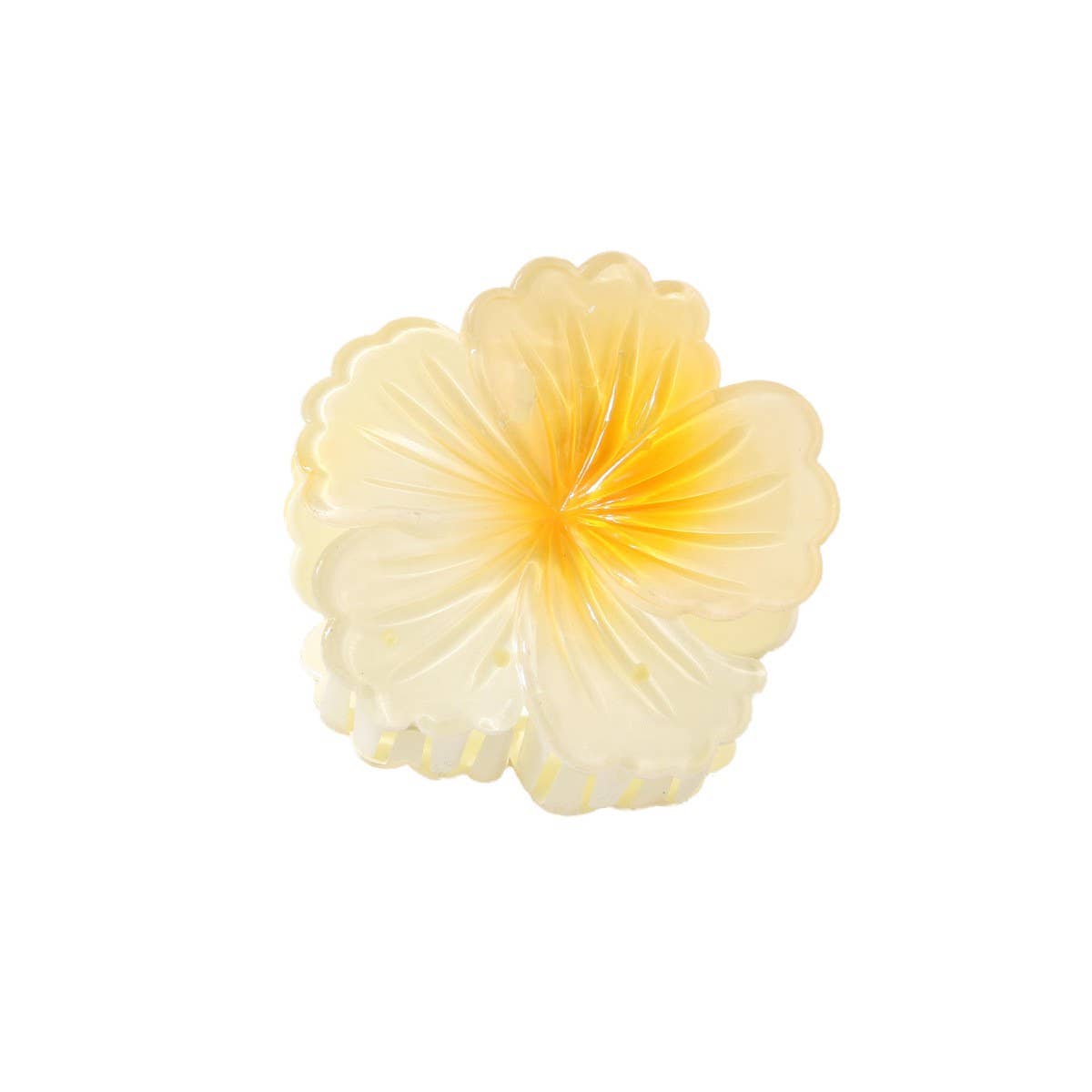 Gradient Flower Hair Claw - Elegant Summer Style