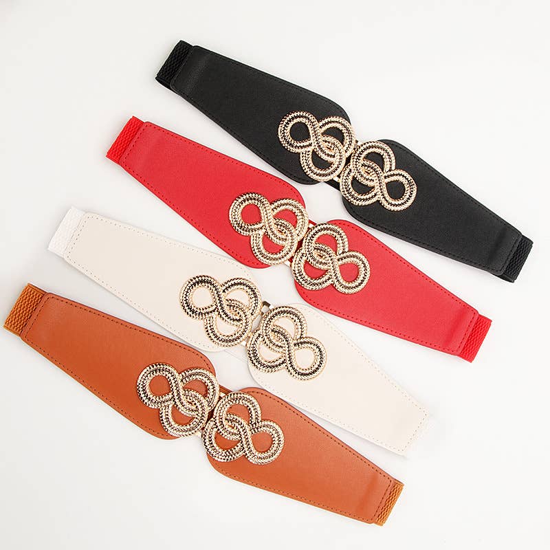 Elastic elastic fashionable and elegant belt