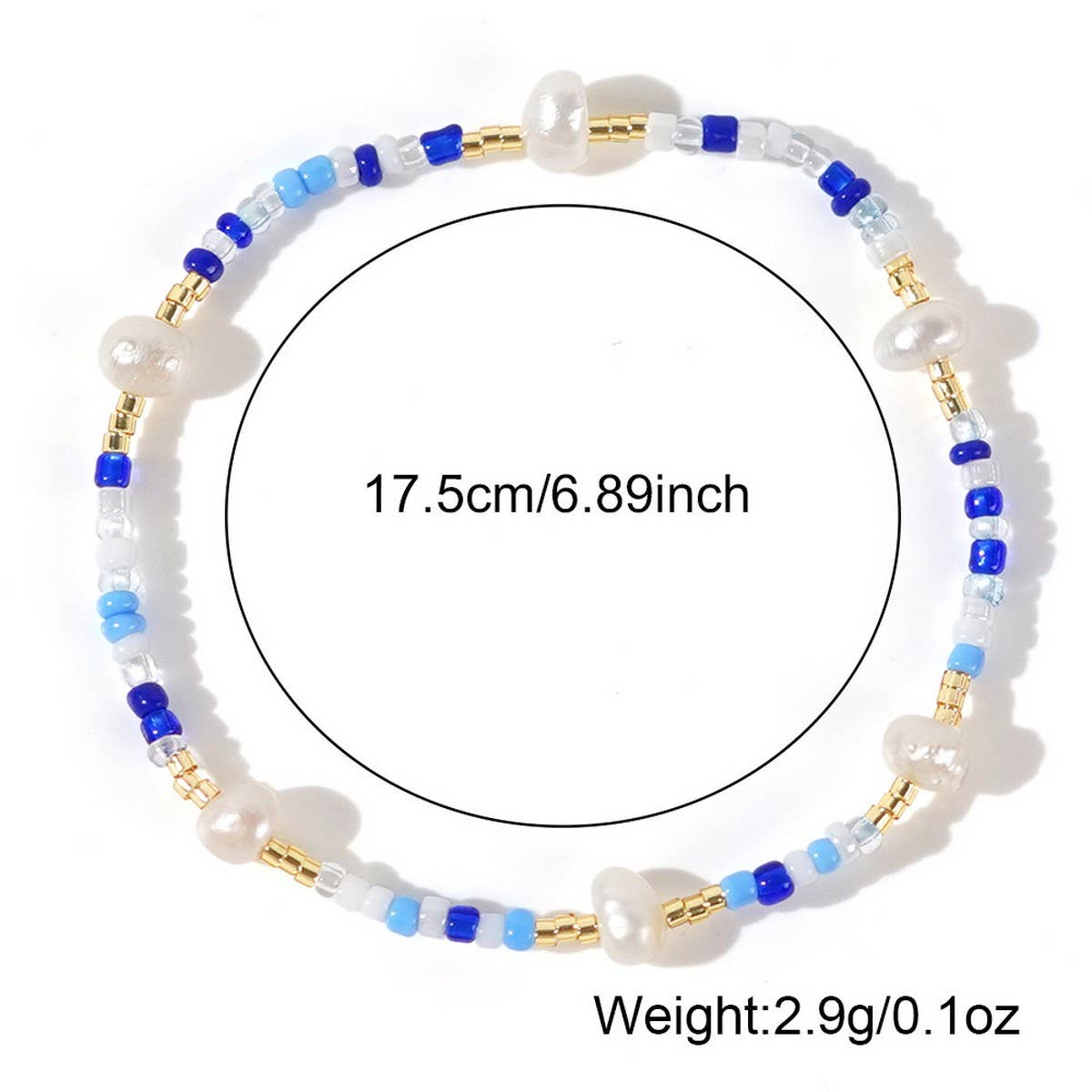 PEARL BRACELET COLORFUL RICE BEADS BRACELET_CWMM3850