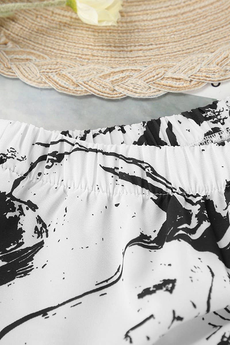 CWSPJ0334_PRINTED LOOSE LONG-SLEEVED TROUSERS PAJAMA SET