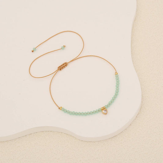 FASHIONABLE LOVE CRYSTAL BRAIDED BRACELET_CWAHA0882