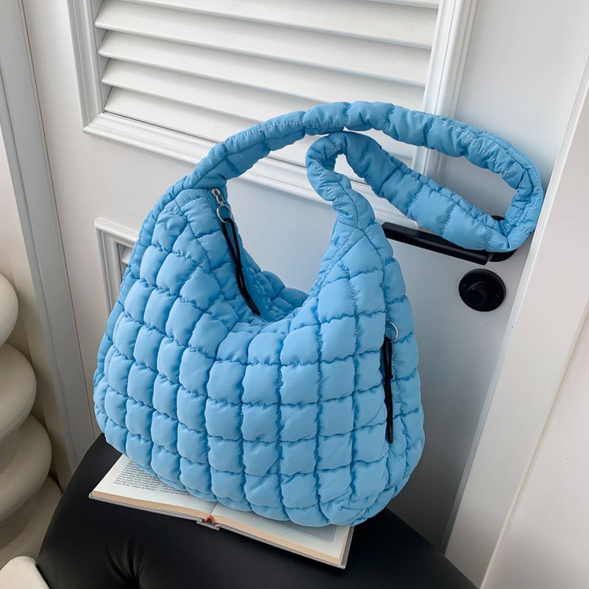 Cloud Puff Tote Bag Large Shoulder Bag_CUAB00503