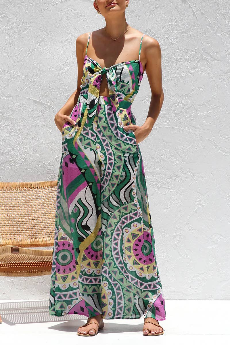 CWSJS1714_NEW SUMMER HIGH WAIST SUSPENDER JUMPSUIT