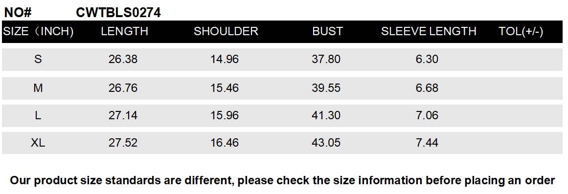 CWTBLS0274_Button Neck Short Sleeve Top