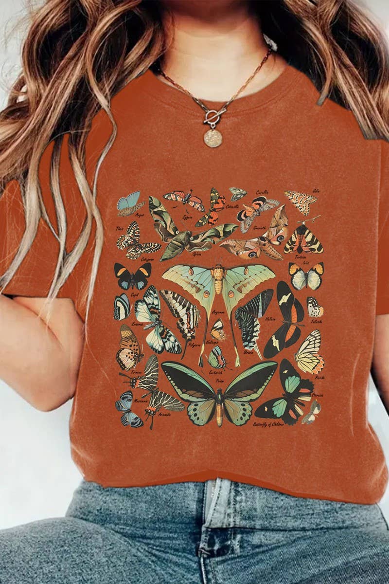 CWTTS1131_ROUND NECK GRAPHIC PRINT SHORT SLEEVE T-SHIRT