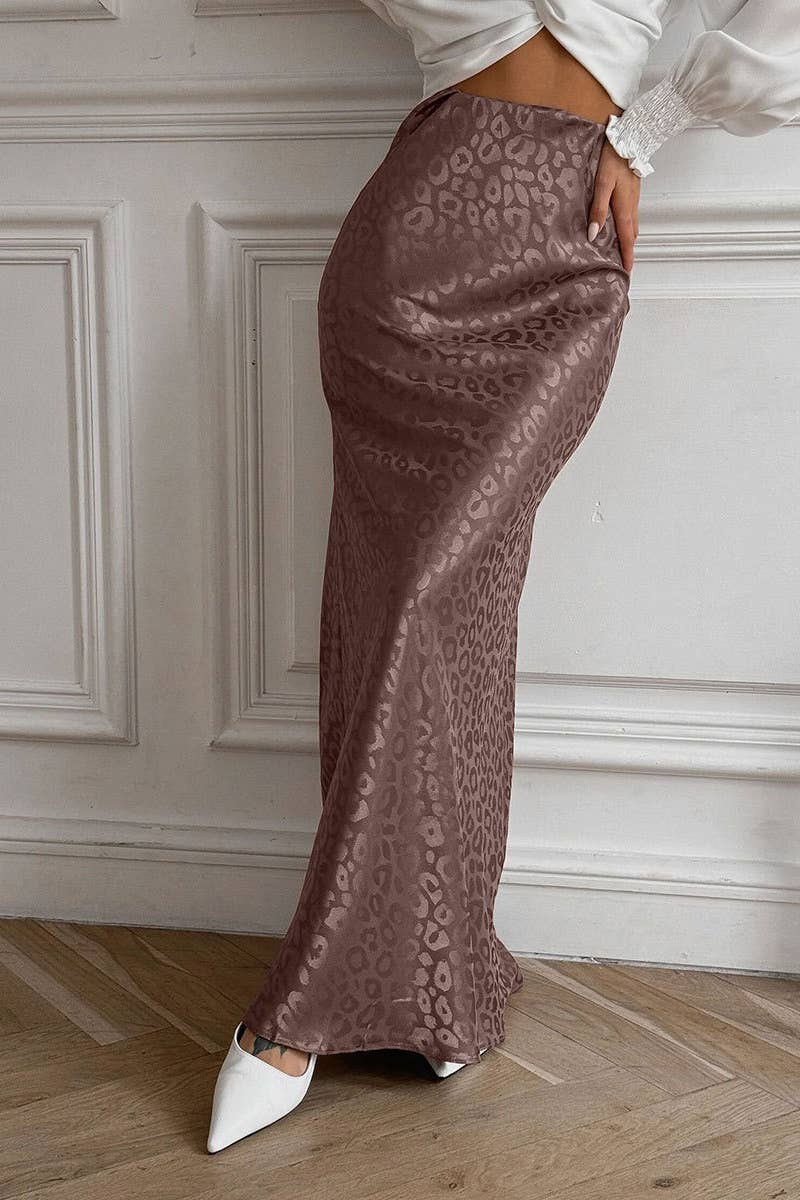 CWBMS0189_AUTUMN JACQUARD LEOPARD WRAP HIP SKIRT