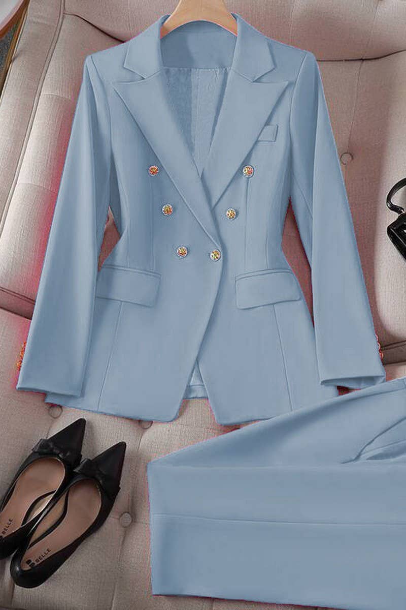 CWSS01296_TEMPERAMENTAL COMMUTING PETITE FASHIONABLE SUIT
