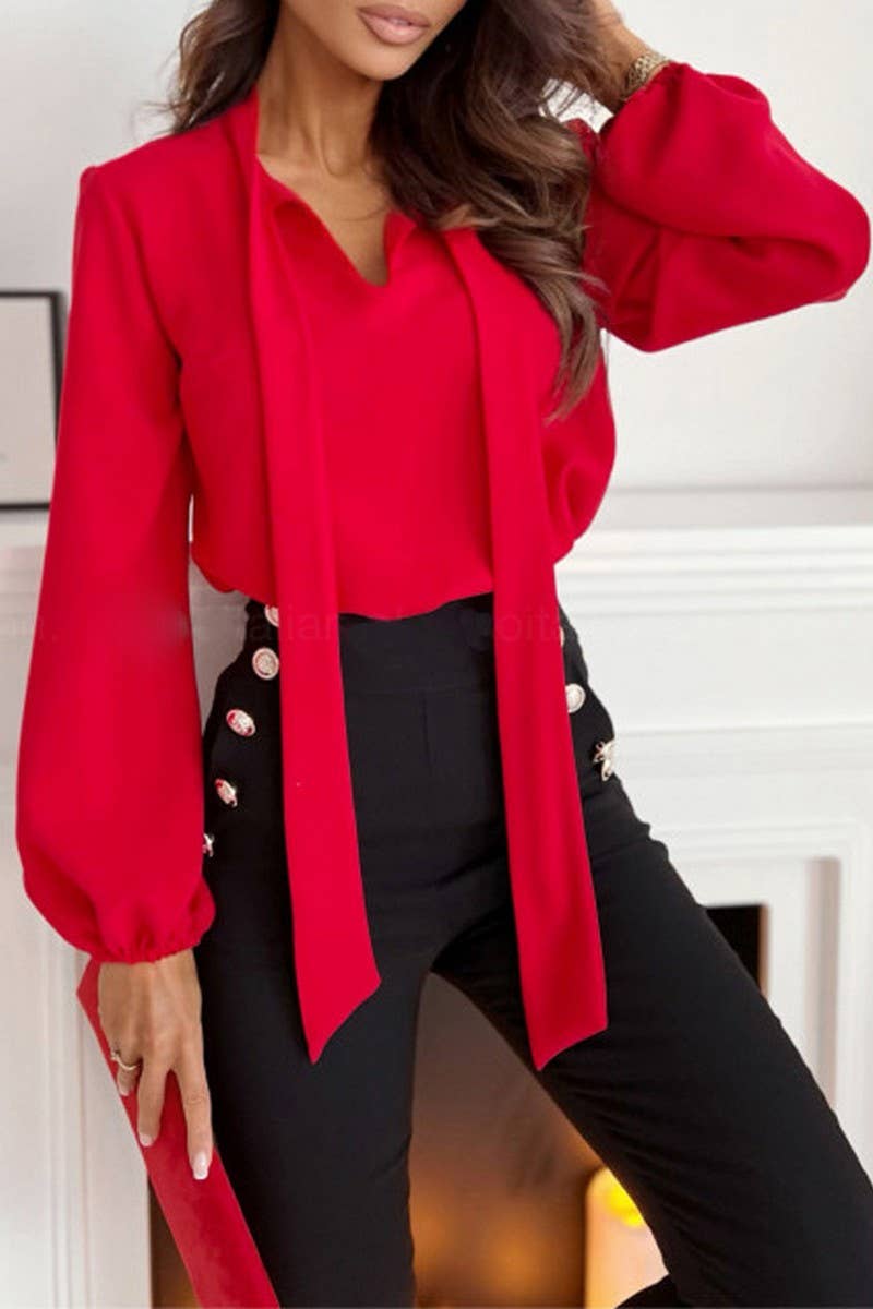 CWTSTL1782_LONG SLEEVE TIE BUTTERFLY FESTIVAL SHIRT