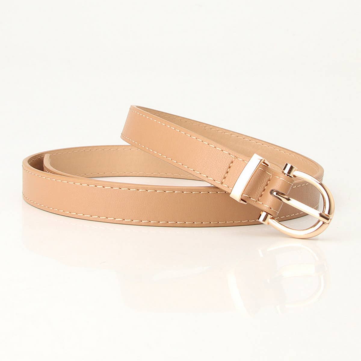 CWABE0906_SOLID COLOR PERSONALITY BELT