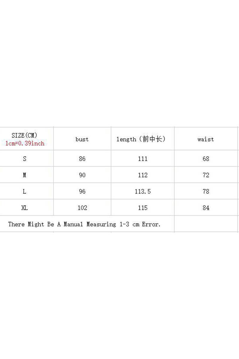 CWDMD5988_SUMMER V-NECK LACE-UP SEXY SWING DRESS