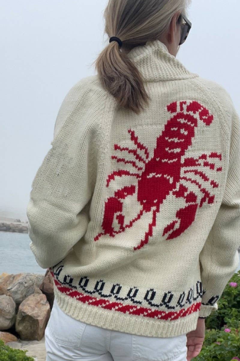 CWOSWL07744_2025 CASUAL PRINTED BUTTON FRONT KNIT CARDIGAN