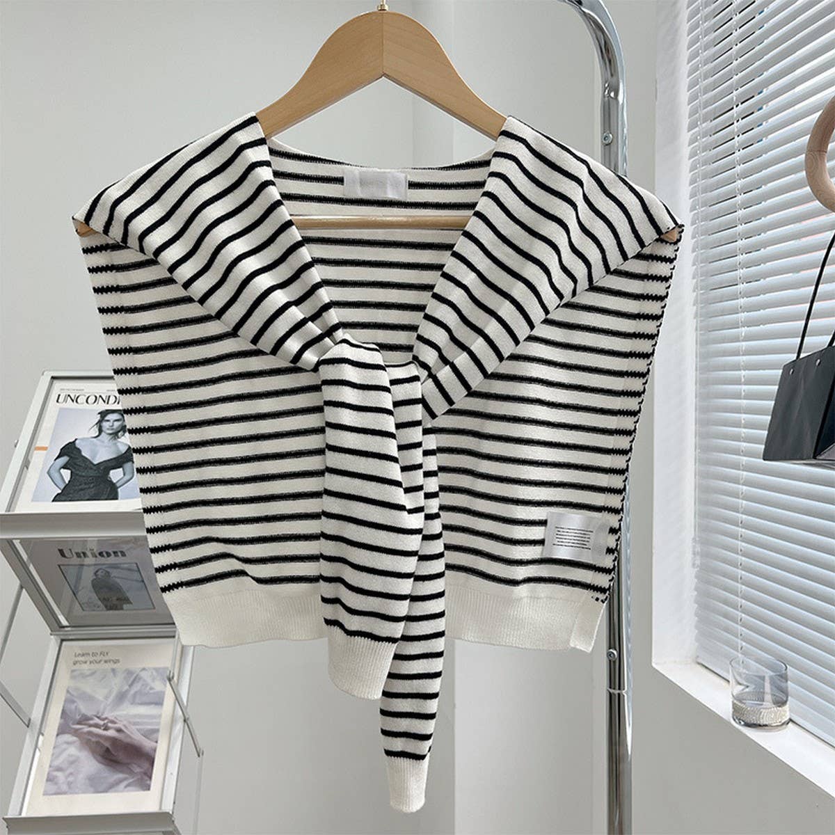 CWASC03118_KOREAN STYLE KNIT SHAWL SCARF FOR WOMEN