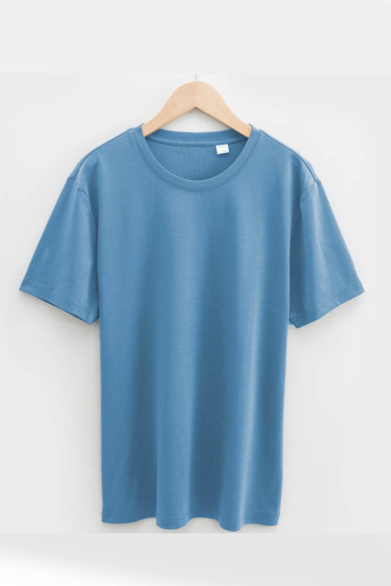 CWTBLS1784_MEN'S HIGH-END ROUND NECK SHORT SLEEVED T-SHIRT