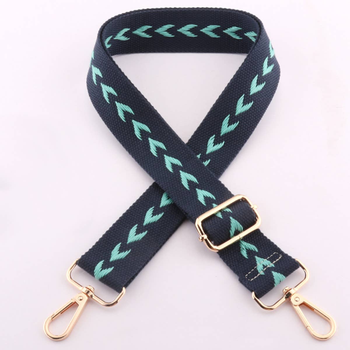 WOMEN STRIPE WIDENING BAG STRAP