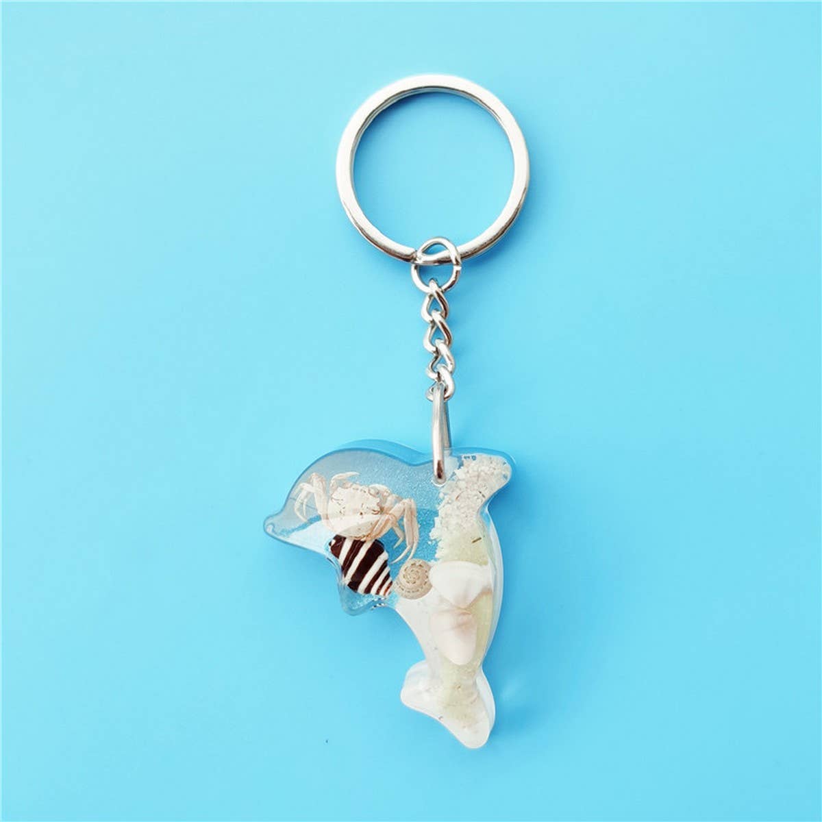 NEW DOLPHIN SHAPE KEYCHAIN SOUVENIR PENDANT