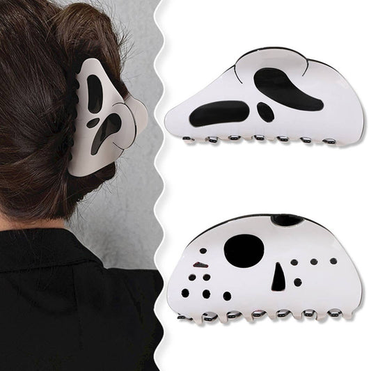 Ghost Hair Clip ? 9/10cm Halloween Shark Clip_CWAHA1635