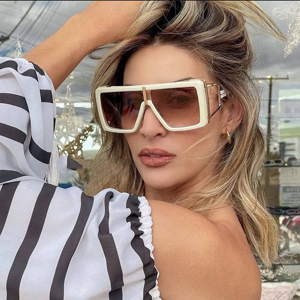 STEAMPUNK STYLE SUN PROTECTION SUNGLASSES_CWASG0676
