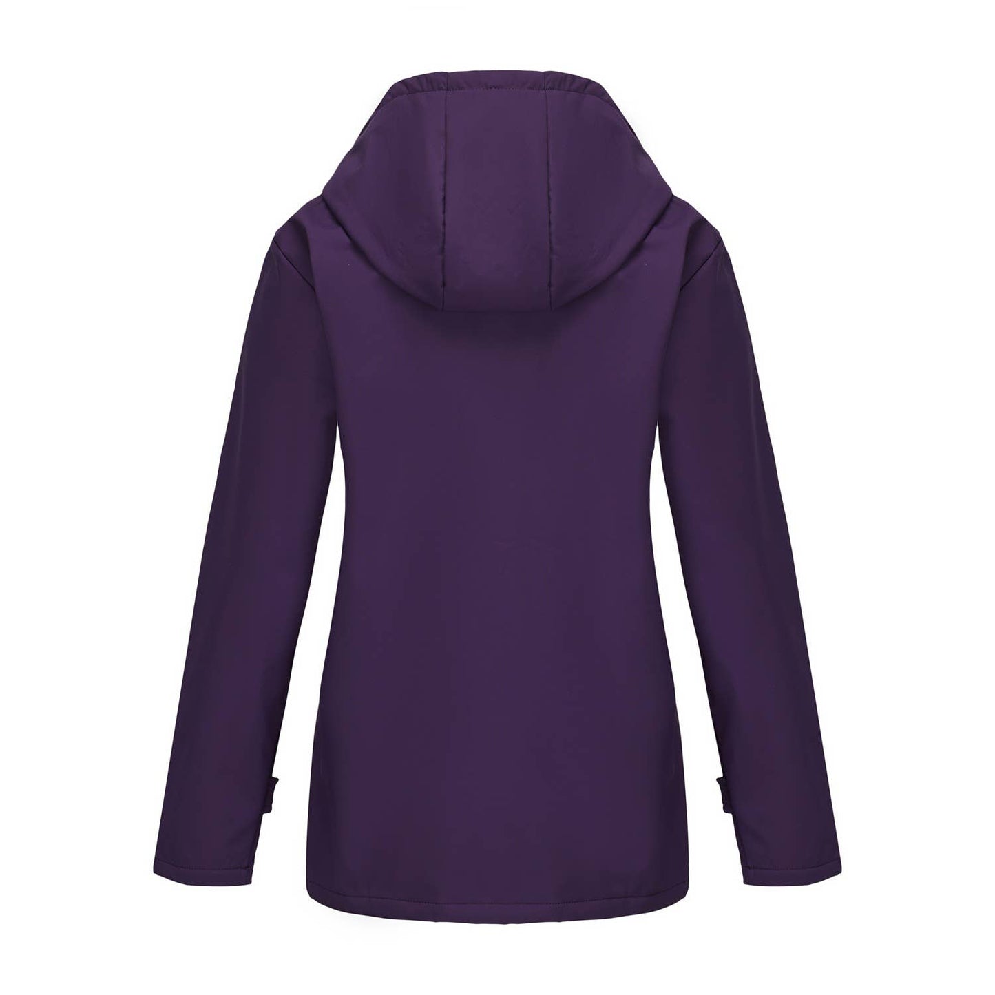 Composite fleece waterproof hooded jacket