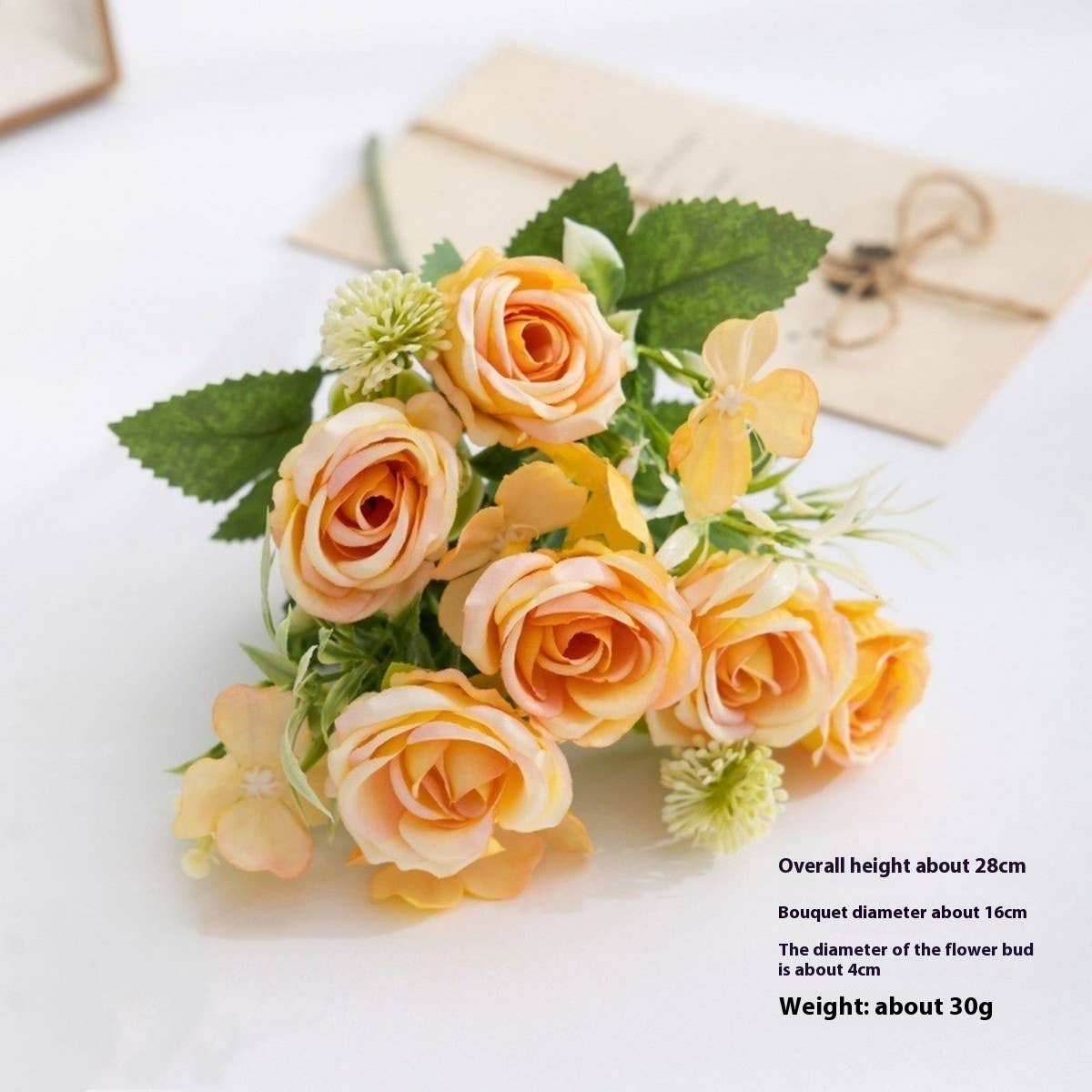 New Faux Elsa Rose Bouquet for Home Decor