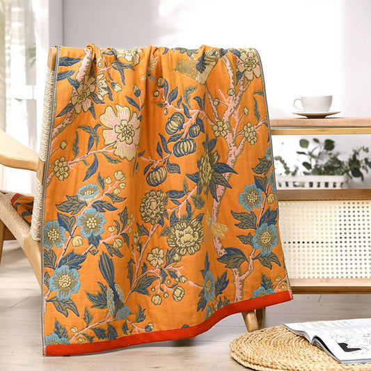HOUSEHOLD QUICK-DRYING SOFT GAUZE BATH TOWEL