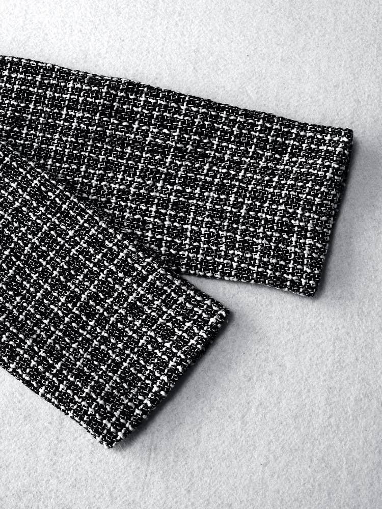 CASUAL KNITTED WOOLEN PEARL BUTTON CARDIGAN