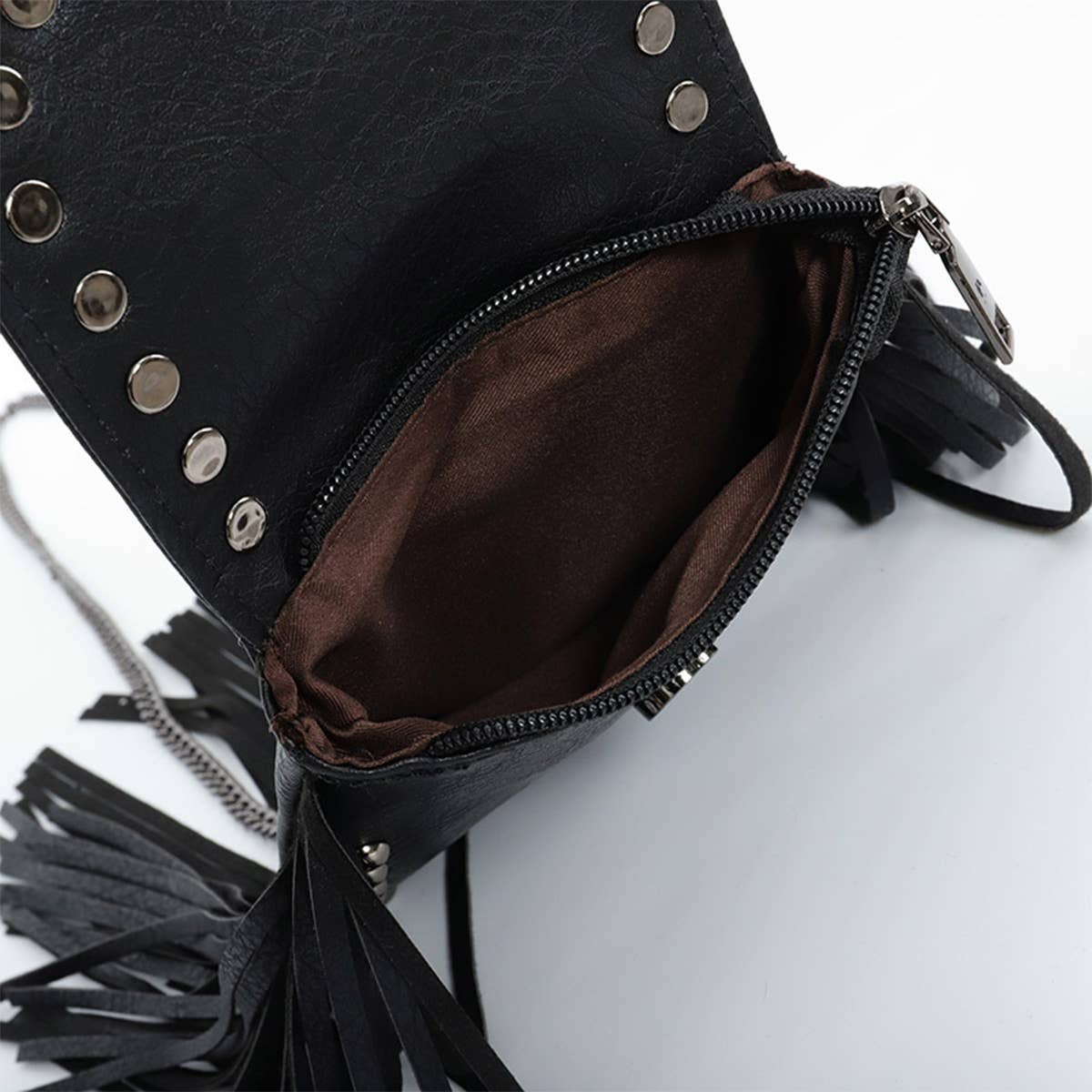 WOMEN LEATHER TASSEL SATCHELS BAG_CWAB0783
