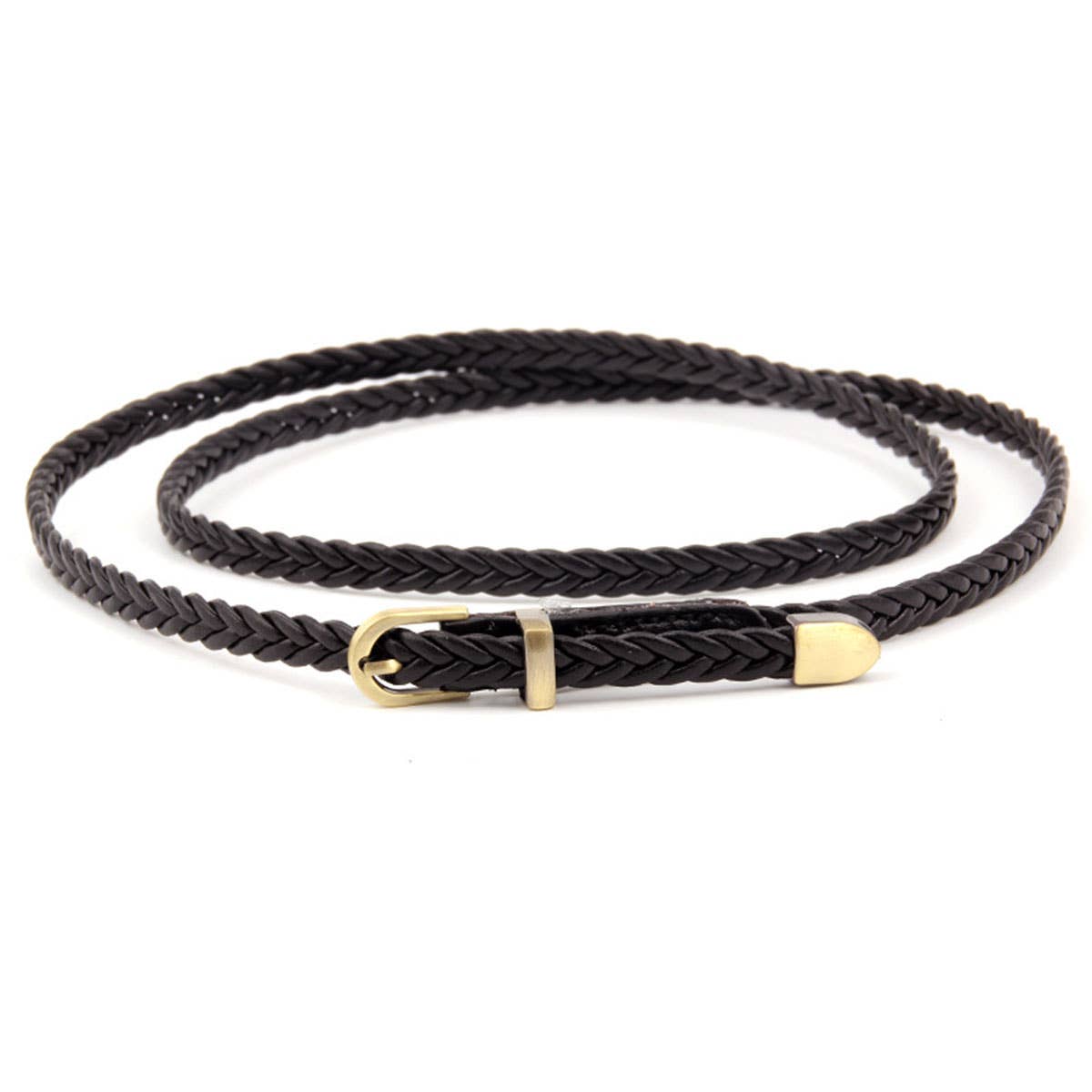 VINTAGE WOVEN SLENDER BELT FOR DRESSES_CWABE0189