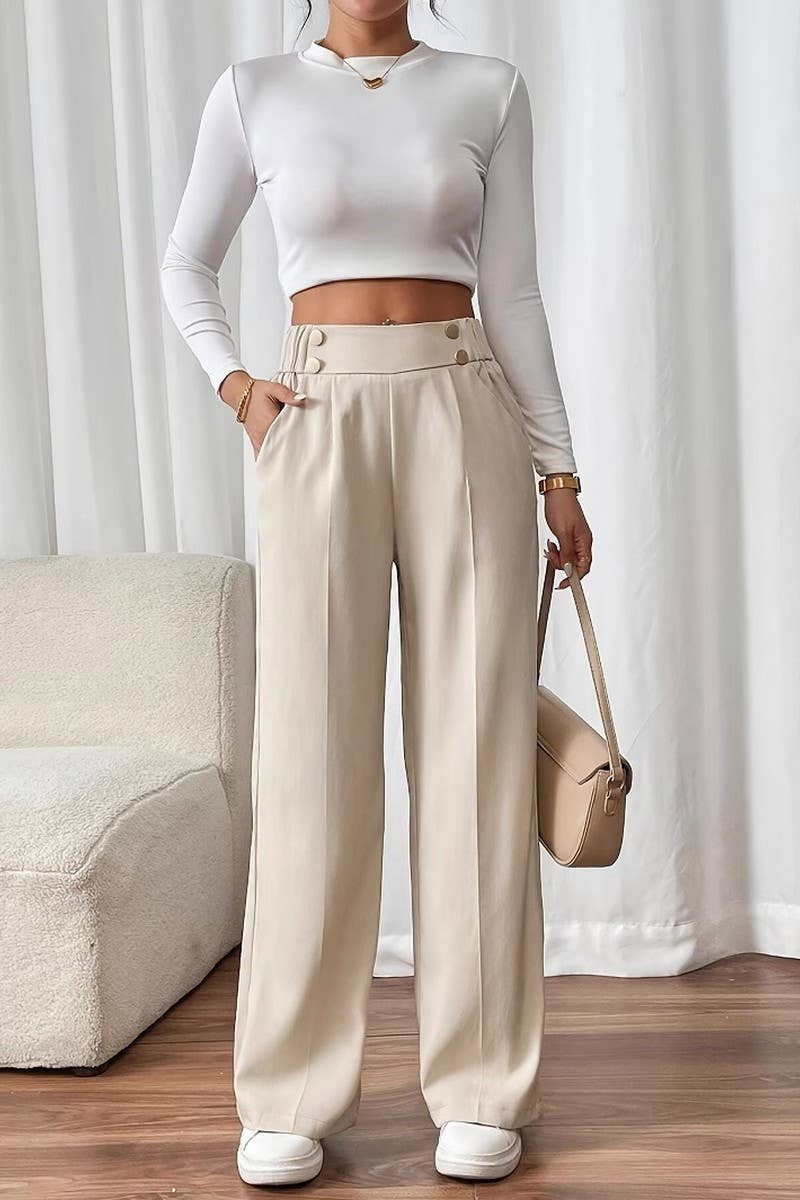 CWBLP2089_HIGH WAIST FLOWY WIDE LEG LOUNGE PANTS