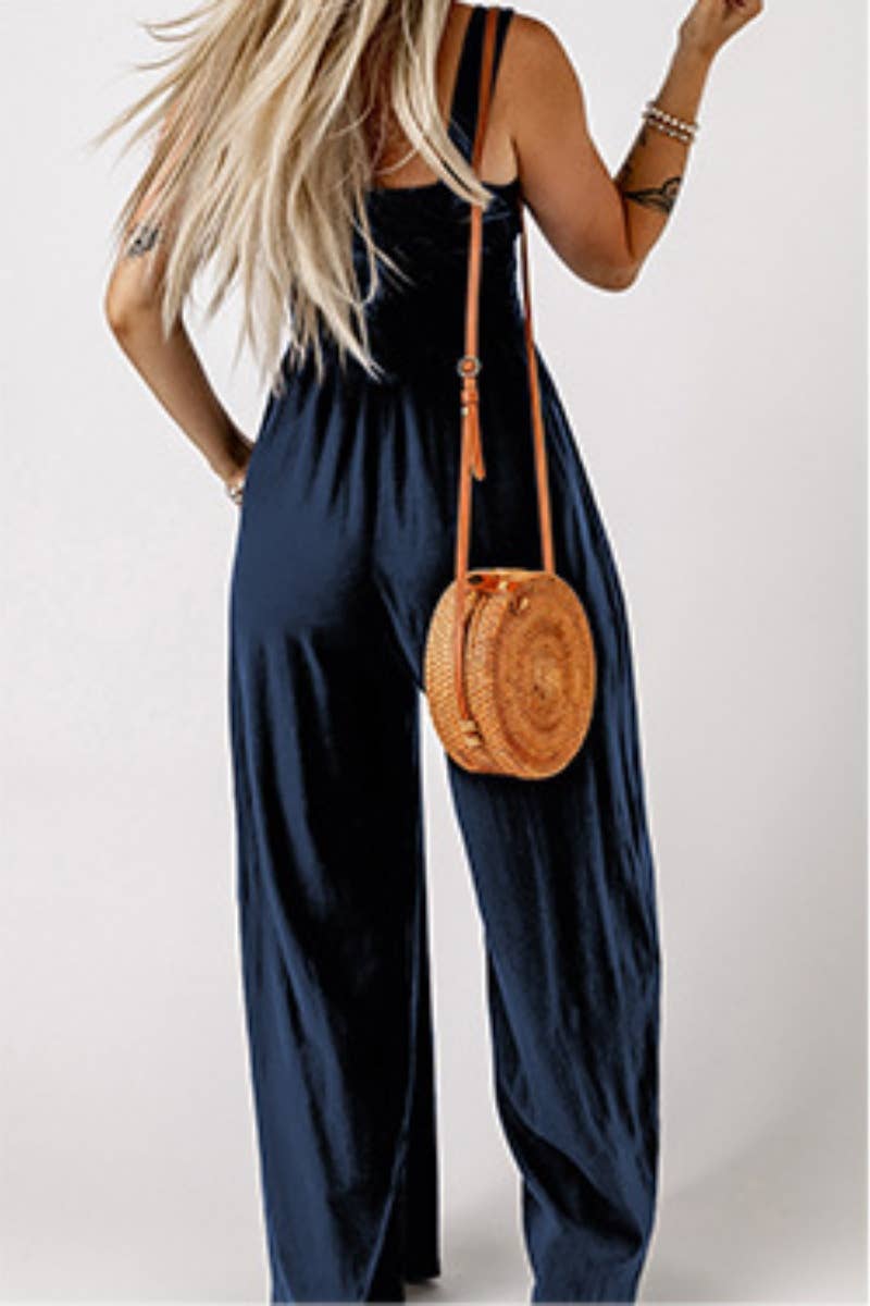CWSJS1093_HIGH-WAISTED JUMPSUITS WITH SLEEVELESS SUSPENDERS