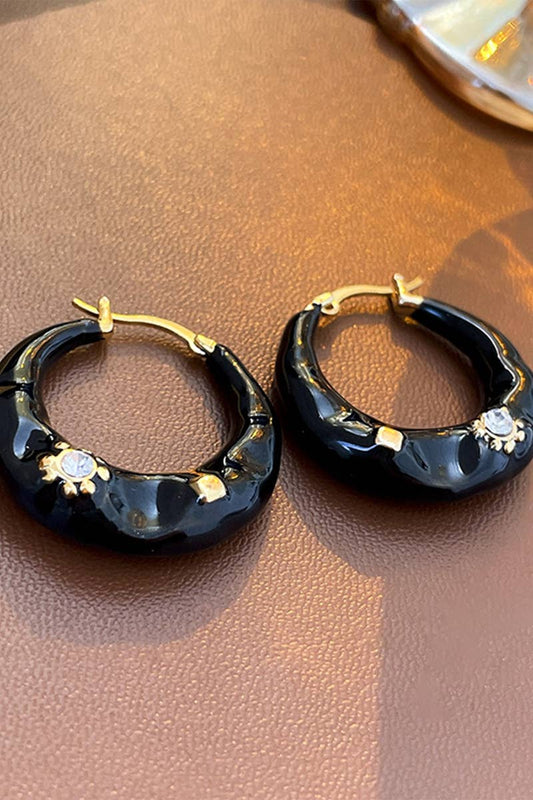 BEADS DECKED HOOP RING EARRINGS_CWAJE0300