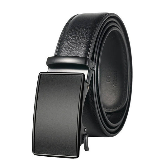 MEN'S AUTOMATIC BUCKLE SIMPLE BELTS_CWABE0463