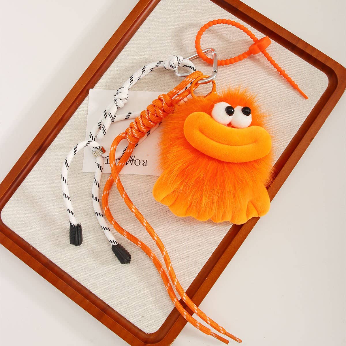 Plush Duckbill & Soot Sprite Charm Keychain_CWMM7820