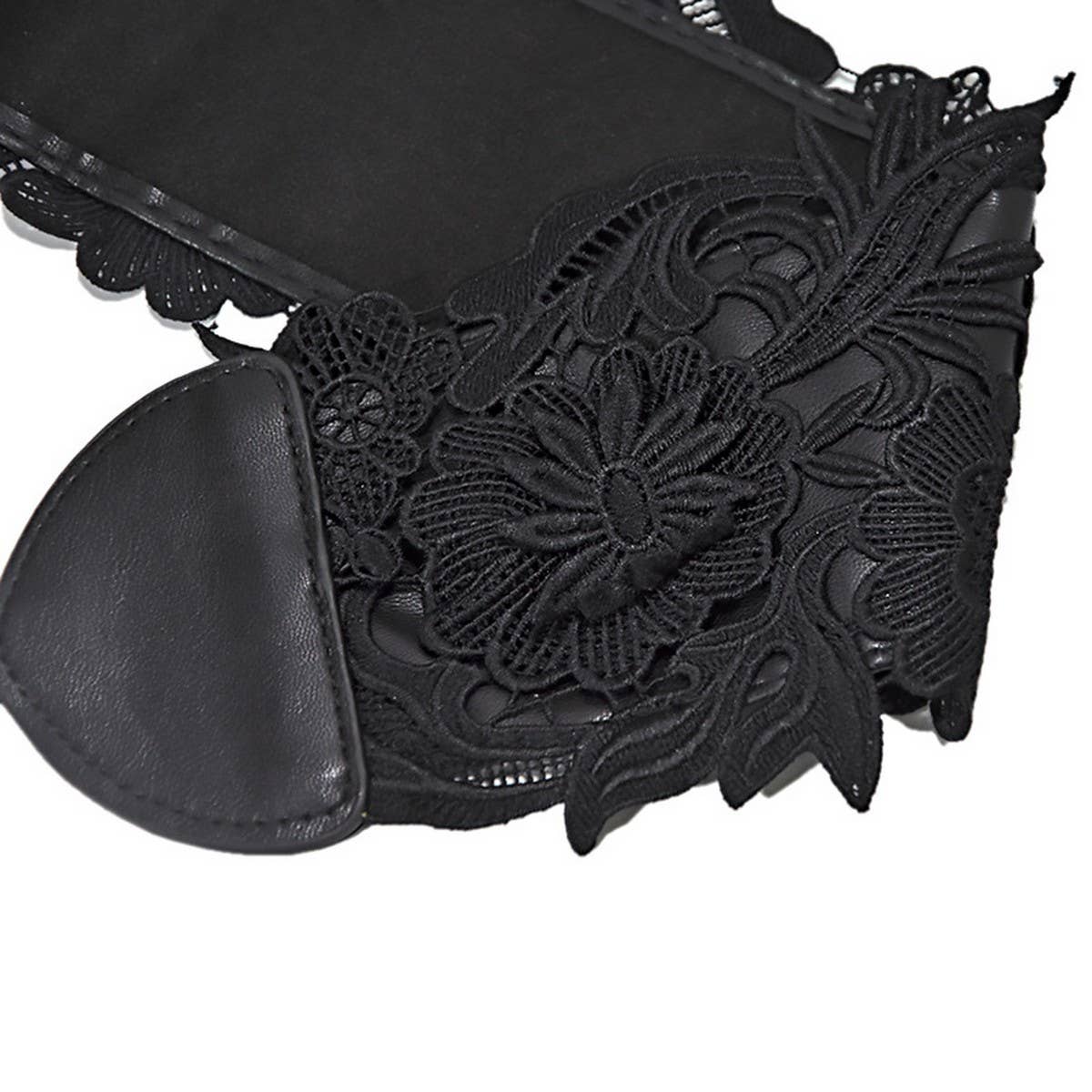 LACE GIRDLE STRAPS CASUAL DECORATIVE CORSET_CWABE0491