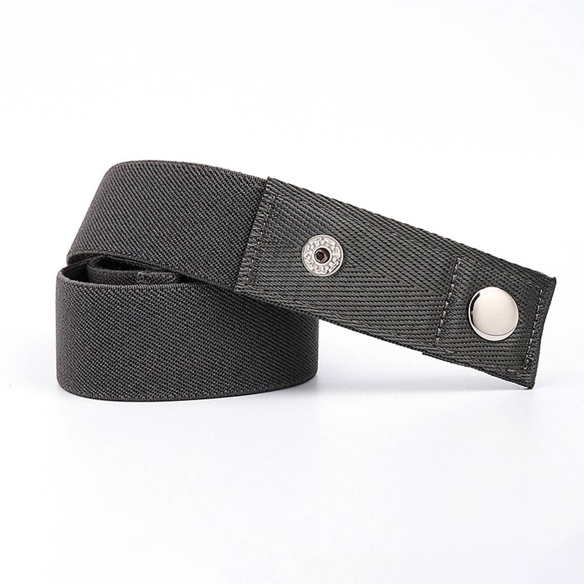 SEAMLESS WOVEN BUCKLELESS ELASTIC CANVAS BELT_CWABE0673
