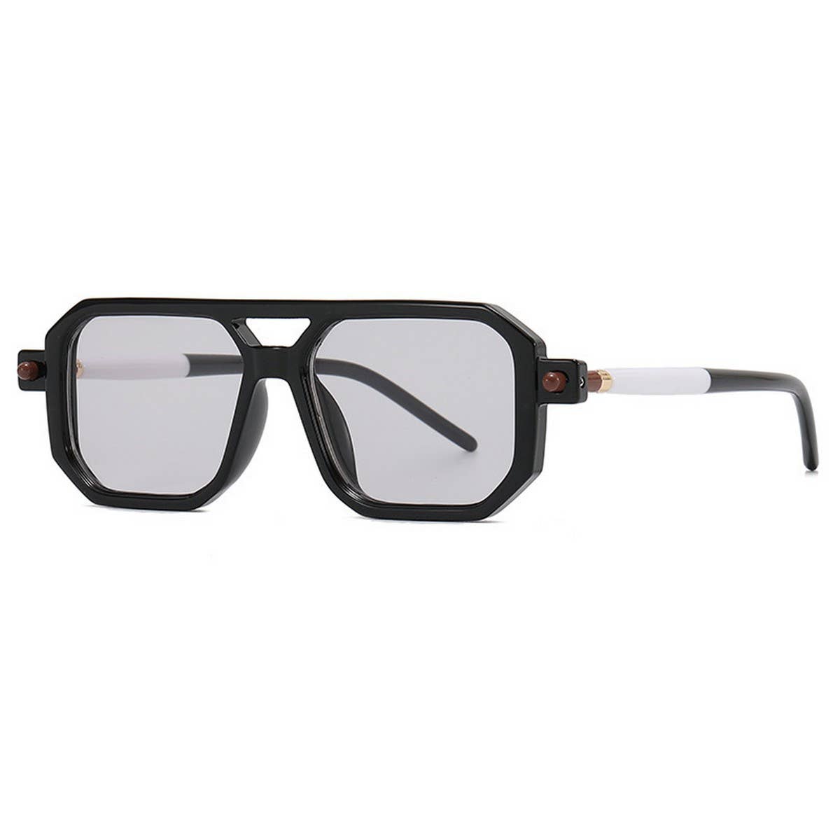 FASHIONABLE THICK SQUARE FRAME SUNGLASSES