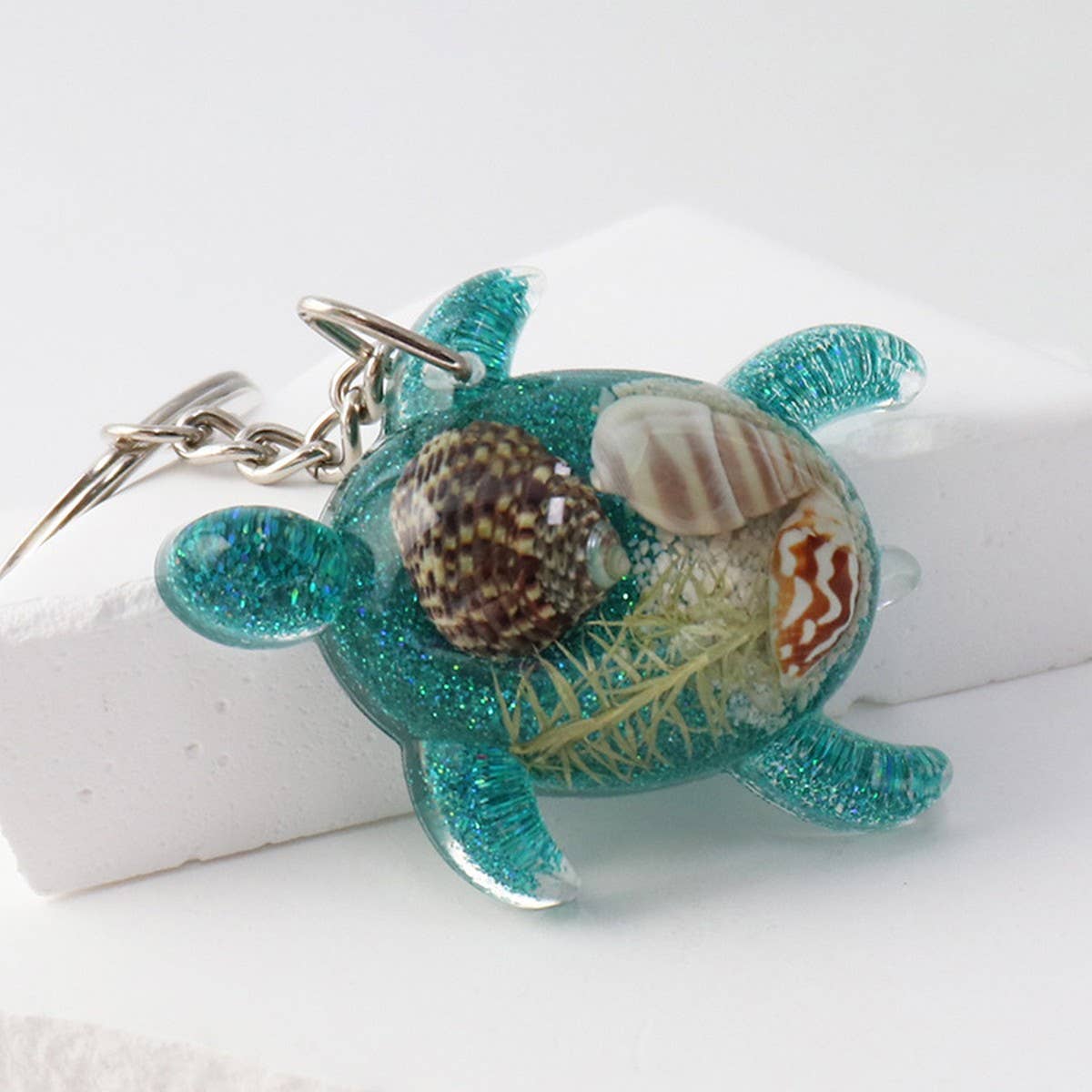 NEW SEASIDE CREATIVE TURTLE KEYCHAIN PENDANT