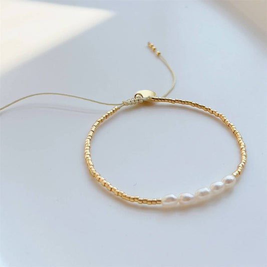 CWAJE4555_FASHION BEADED LUXURY NATURAL PEARL BRACELET