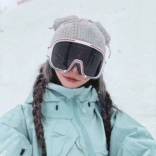 FASHIONABLE SNOW WINDPROOF LARGE FRAME SUNGLASSES