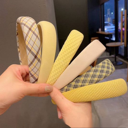 FRESH AND SWEET YELLOW ALL-MATCH HEADBAND