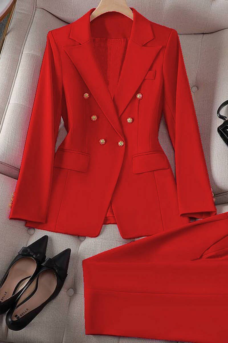 CWSS01296_TEMPERAMENTAL COMMUTING PETITE FASHIONABLE SUIT