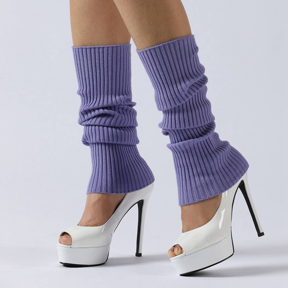WARM BALLET LEGGINGS HIGH ELASTIC STACKED SOCKS