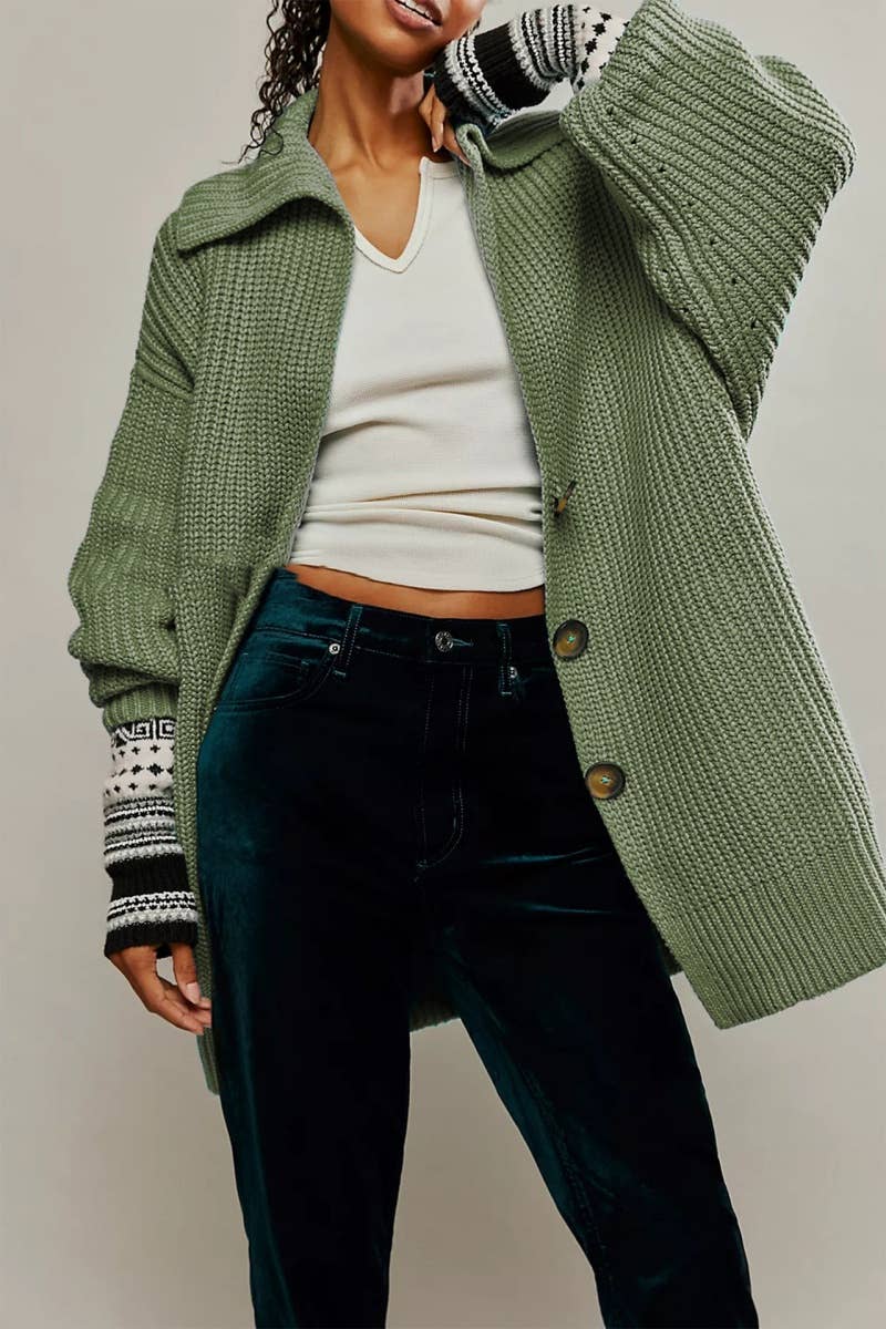 CWOCAL2203_FASHION BAGGY LAPEL LONG SLEEVE SWEATER CARDIGAN